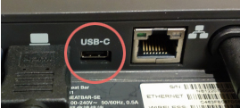 USB-Cに接続