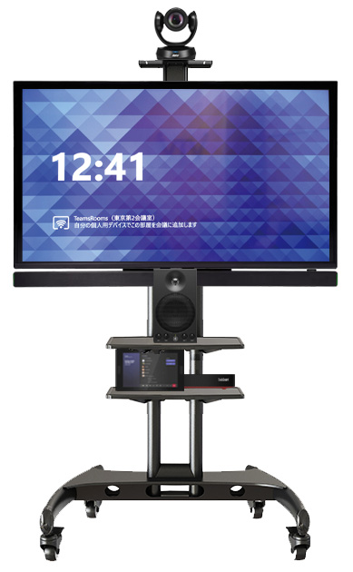 Microsoft Teams Roomsと会議室インテグレーション 構成図