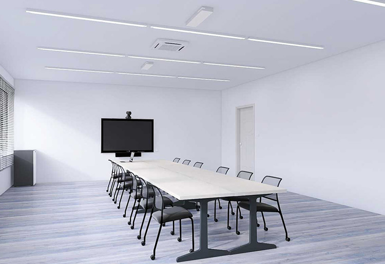 【中会議室】Web会議（PC）を拡張する会議室構成例