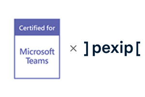 Pexipの特長 Microsoft認定パートナー