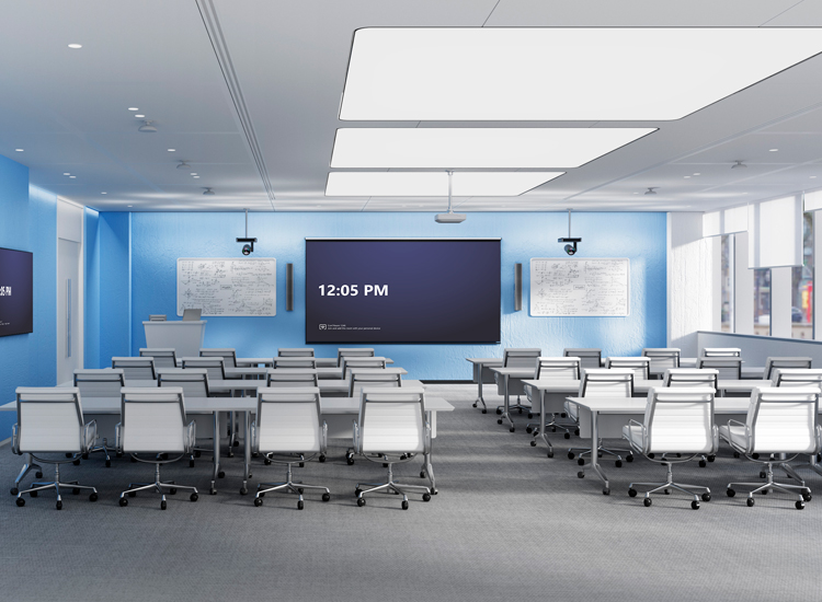 会議室からMicrosoft Teams会議に接続するTeams Rooms
