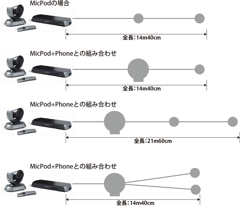 Lifesize：icon600の場合