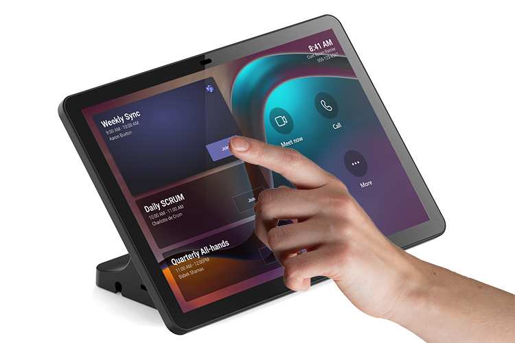 タッチコントローラーで予覚会議に接続