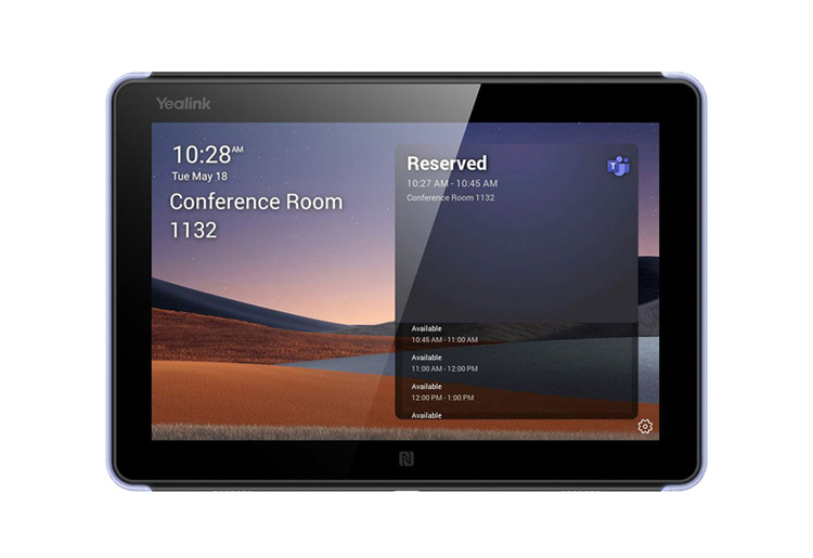 Yealink RoomPanel for Microsoft Teams