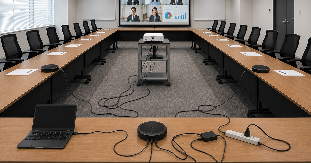 マイクを増設しても改善しない音声問題と煩雑な配線を解消したい
