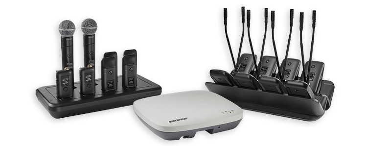 Shure Microflex Wireless neXt 4 & neXt 8